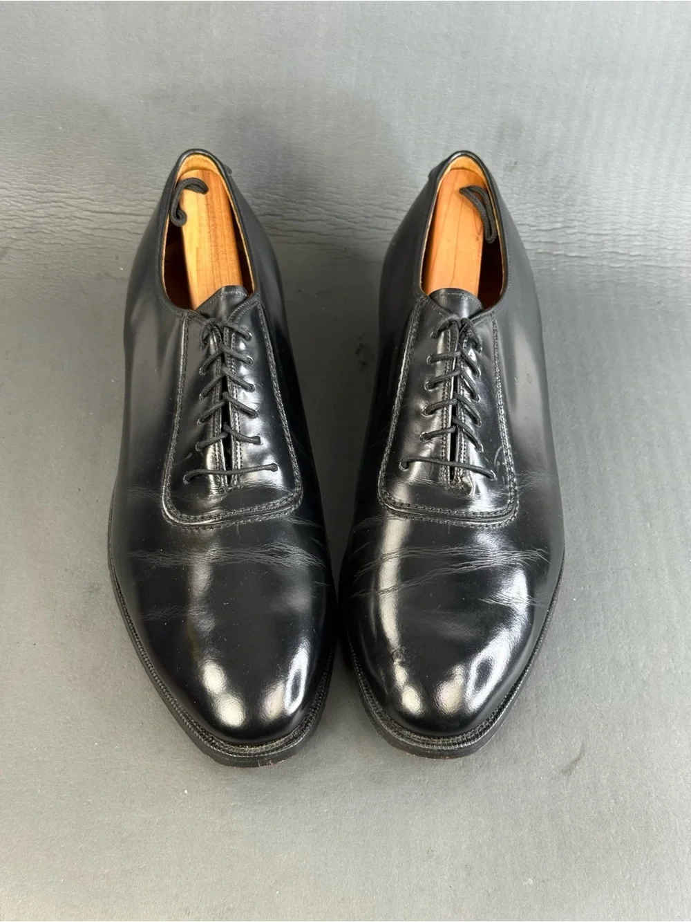 Johnston & Murphy black leather Heritage Oxford shoes men’s size 9.5